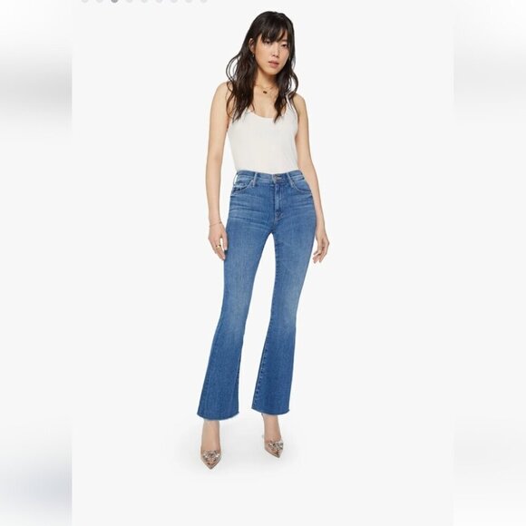 Mother the weekender fray flare size 32 Jeans - Picture 1 of 10